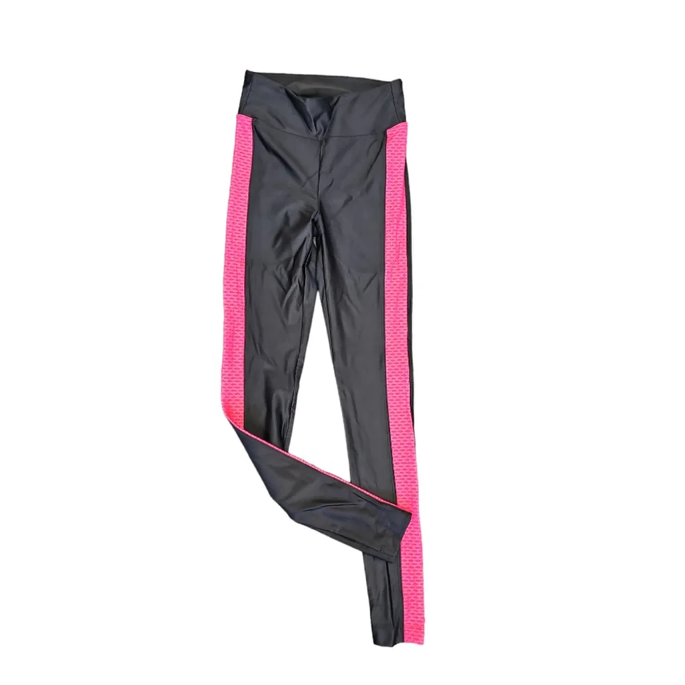 KORAL Dynamic Duo High-Rise Energy Leggings Black/Infrared Sz XS